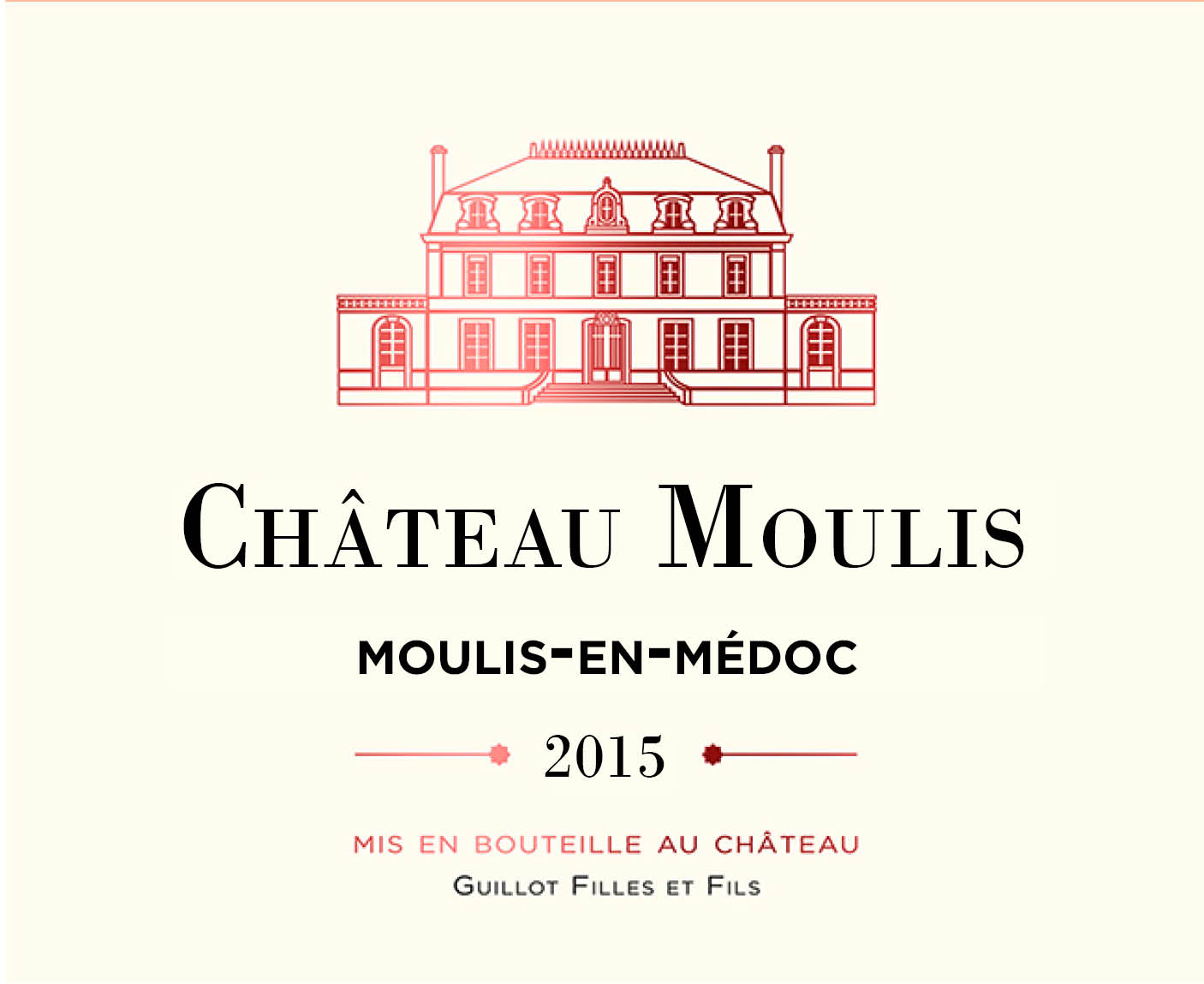 Etiquette Chateau Moulis 15 Official Website Bordeaux Com